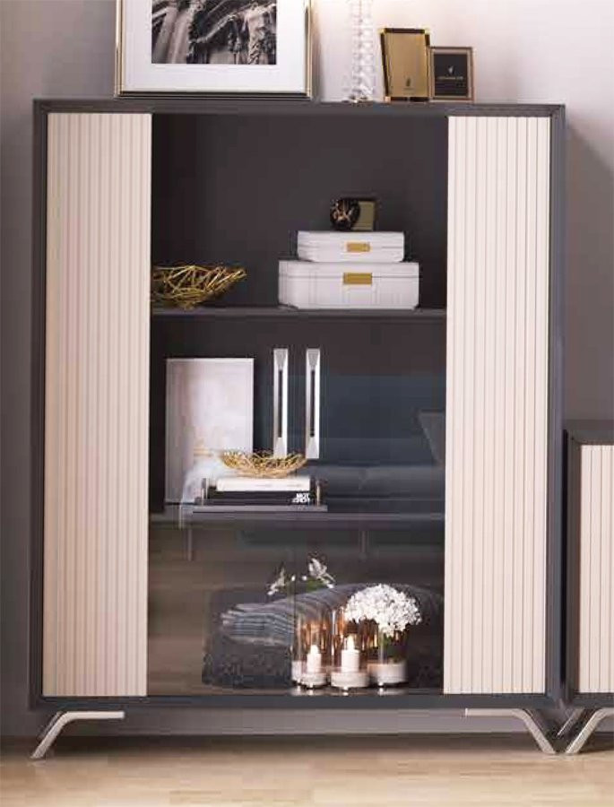 ▷ Mueble de Salón Moderno en Roble y Blanco - Diseño Actual